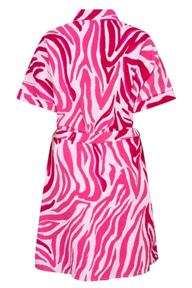 DRESS NYAH QD22 784 logo zebra print